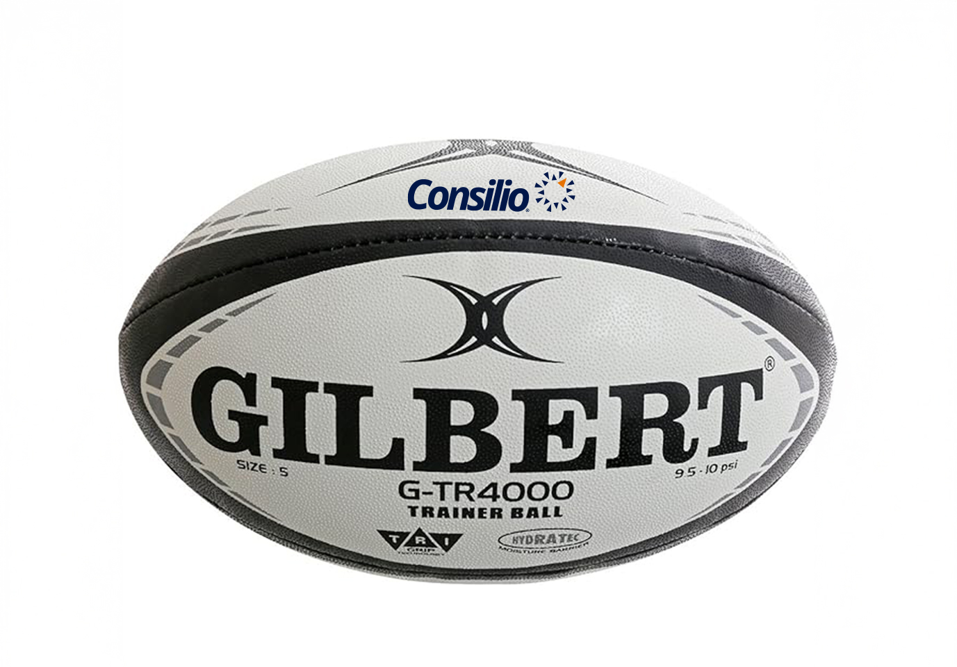 Gilbert G-TR4000 Rugby Training Ball - Black (5)