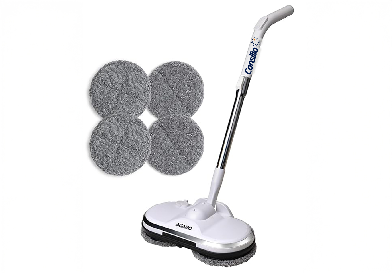 AGARO Regency Electric Spin Mop for Floor Cleaning, Mopping, Automatic Wet Mopper, Cordless, Adjustable Handle, Water Sprayer, Lightweight, for Wooden, Tiles & Hard Floors, Home, Kitchen & Office use