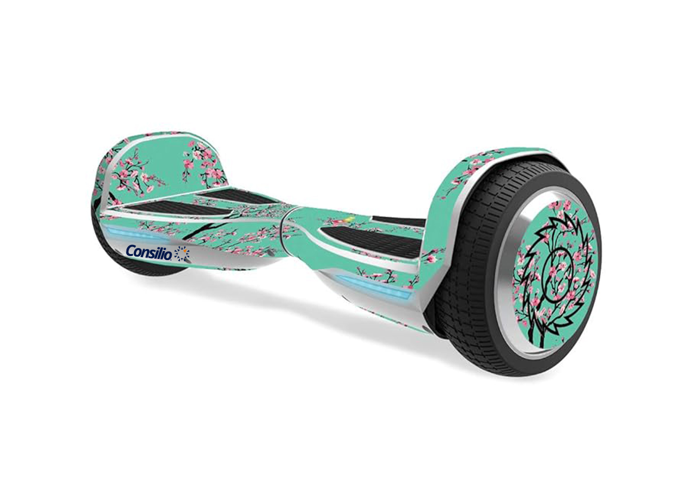 MIGHTY SKINS Mightyskins Skin for Razor Hovertrax 1.5 Hover Board - Cherry Blossom Tree | Protective, Durable, and Unique Vinyl Decal Wrap Cover | Easy to Apply, Remove, and Change Styles
